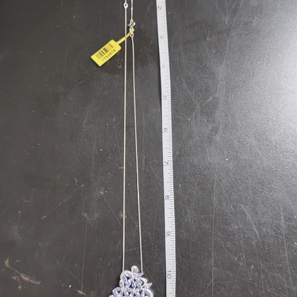 Elegant Silver and Tanzanite Jewelry Set - Picture 11 of 11